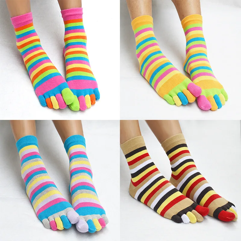 2018 Men Colorful Striped Sports Casual Funny Socks Cotton Five Finger Toe Socks Men Fashion Compression Happy long Socks
2018 Men Colorful Striped Sports Casual Funny Socks Cotton Five Finger Toe Socks Men Fashion Compression Happy long Socks
