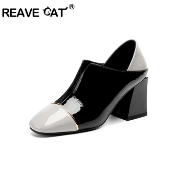 REAVE CAT Women Pumps Genuine Leather shoes slip on woman High Heel Shoes Retro Vintage zapatos brand sapatos femninos A1542
REAVE CAT Women Pumps Genuine Leather shoes slip on woman High Heel Shoes Retro Vintage zapatos brand sapatos femninos A1542
