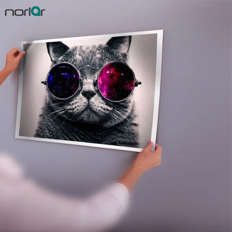Canvas Art Print Cat With Galaxy Glasses Funny Animal Wall art Canvas Painting Living Room No Frame Home Decor
Canvas Art Print Cat With Galaxy Glasses Funny Animal Wall art Canvas Painting Living Room No Frame Home Decor