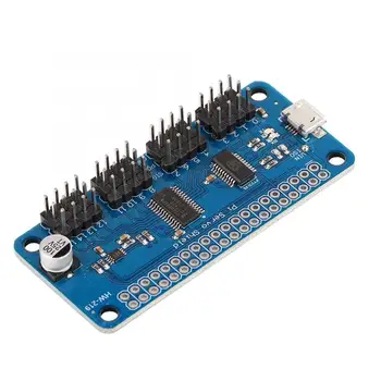 High Quality for Raspberry PI 16-channel PWM Actuator Drive Board Module USB Serial TTL IIC Interface
High Quality for Raspberry PI 16-channel PWM Actuator Drive Board Module USB Serial TTL IIC Interface