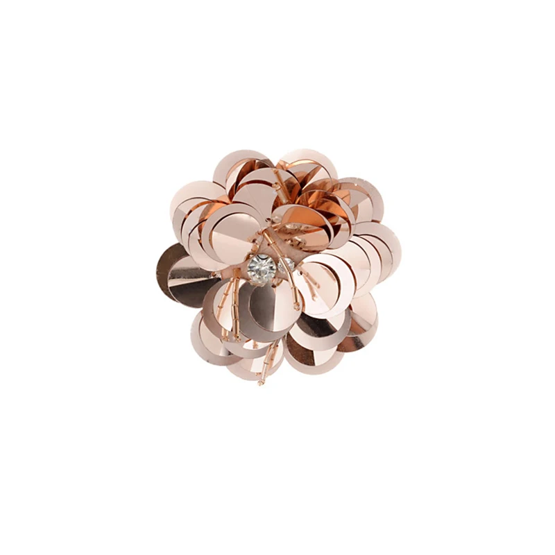 ZHINI New Arrival Flower Sequins Rhinestones Bead Brooch Patches Applique Sew on Beaded Gold Color Flower Shape Decorated Brooch
ZHINI New Arrival Flower Sequins Rhinestones Bead Brooch Patches Applique Sew on Beaded Gold Color Flower Shape Decorated Brooch