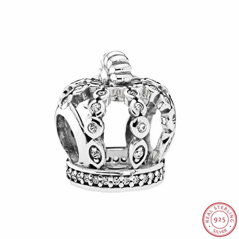 NEW!!! Clear CZ Royally Fabulous Fairytale Crown Beads for Women Jewelry Making DIY Fit PANDORA Charms Silver 925 Original FL528
NEW!!! Clear CZ Royally Fabulous Fairytale Crown Beads for Women Jewelry Making DIY Fit PANDORA Charms Silver 925 Original FL528