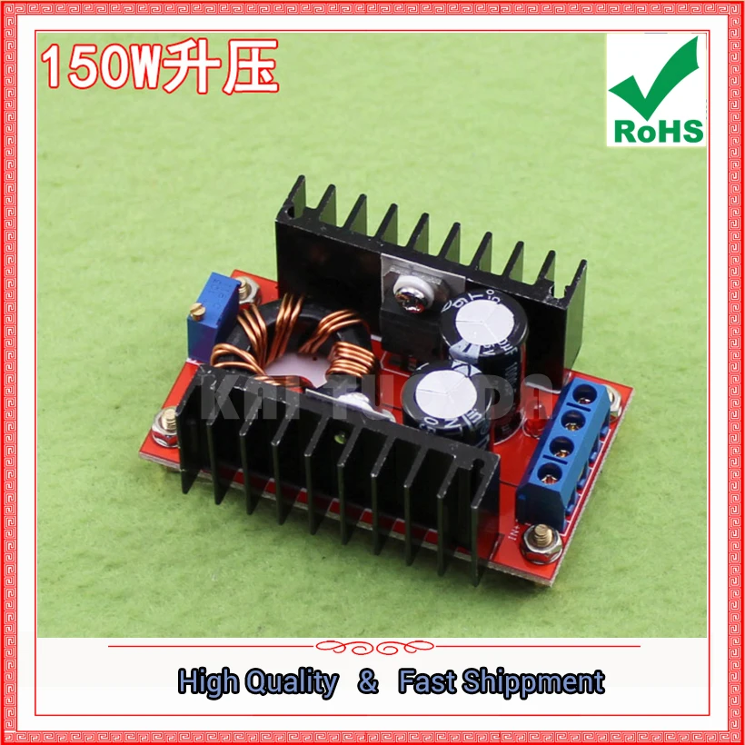 150W Boost Module DC-DC Car Notebook Mobile Power supply 12V-32V to 12-35V Adjustable step up converter board Booster 0.08kg-x
150W Boost Module DC-DC Car Notebook Mobile Power supply 12V-32V to 12-35V Adjustable step up converter board Booster 0.08kg-x