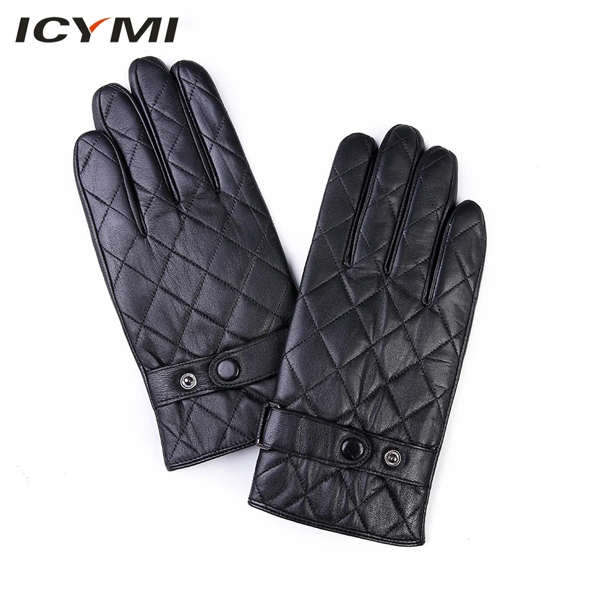 ICYMI Genuine Leather Gloves for Men Rhombus Genuine Sheepskin Touch-sensitive Gloves Velvet Lining Gloves for Smartphone
ICYMI Genuine Leather Gloves for Men Rhombus Genuine Sheepskin Touch-sensitive Gloves Velvet Lining Gloves for Smartphone