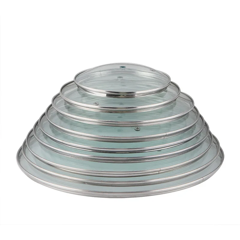 14-40cm Cookware Reinforced Glass Lid Tempered Wok Lid Pyrex Glass Round Chef Pan Lid with Knob Premium Quality Pan Cover
14-40cm Cookware Reinforced Glass Lid Tempered Wok Lid Pyrex Glass Round Chef Pan Lid with Knob Premium Quality Pan Cover