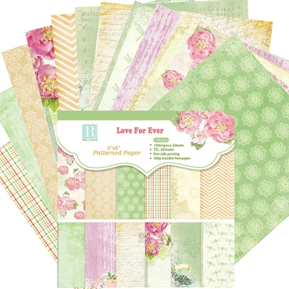24 Sheets Love Forever Scrapbooking Pads Paper Origami Art Background Paper Card Making DIY Birthday Scrapbook Paper Craft
24 Sheets Love Forever Scrapbooking Pads Paper Origami Art Background Paper Card Making DIY Birthday Scrapbook Paper Craft