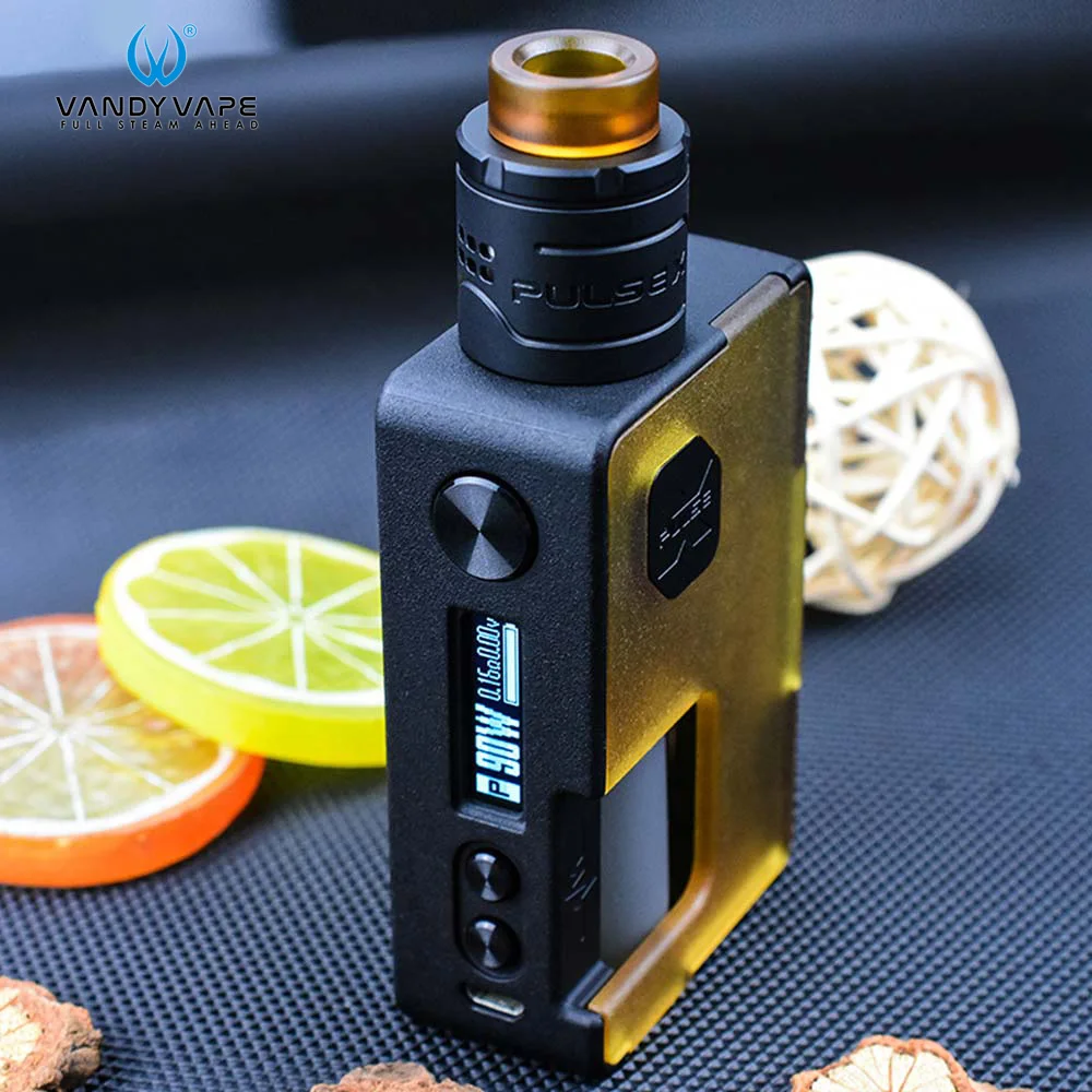 90 Вт оригинальный Vandyvape PULSE X BF электронная сигарета комплект 8 мл бутылки