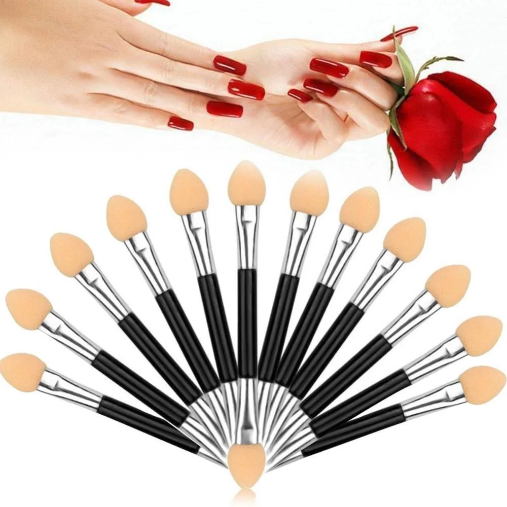 12PC Eyeshadow Applicator Pro Sponge Double Ended Make Up Supplies Portable Eye Shadow Brushes Nail Mirror Powder Brush
12PC Eyeshadow Applicator Pro Sponge Double Ended Make Up Supplies Portable Eye Shadow Brushes Nail Mirror Powder Brush