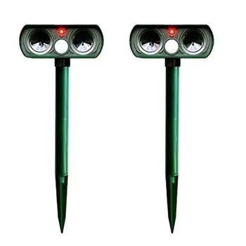 2PCS Solar Repellent Cat Repeller Scarer Dual Ultra Deterrent Garden Animal Chaser
2PCS Solar Repellent Cat Repeller Scarer Dual Ultra Deterrent Garden Animal Chaser