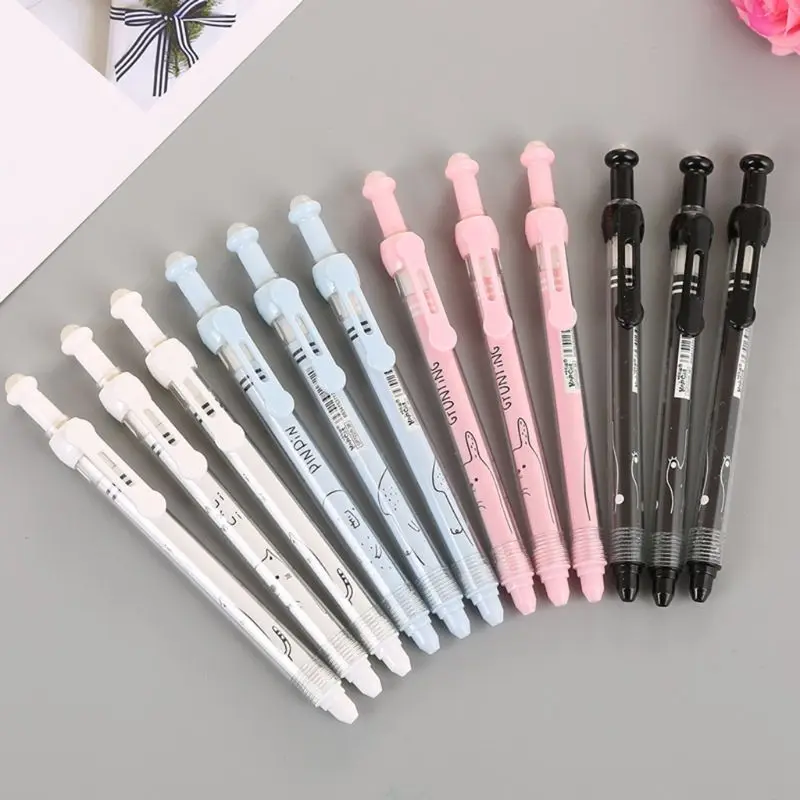 12 PCS/SET Cartoon Cute Gel Pen Student Cat Print Erasable Press Gel Pen Special Pen Smooth Handwriting Office School
12 PCS/SET Cartoon Cute Gel Pen Student Cat Print Erasable Press Gel Pen Special Pen Smooth Handwriting Office School