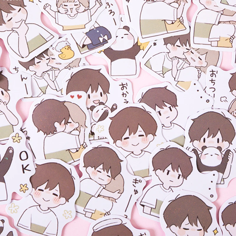 45pcs/box Panda boy sticker cartoon adhesive Paper Sticker Decoration diy Handmade Gift Card photo album Scrapbooking Sticker
45pcs/box Panda boy sticker cartoon adhesive Paper Sticker Decoration diy Handmade Gift Card photo album Scrapbooking Sticker