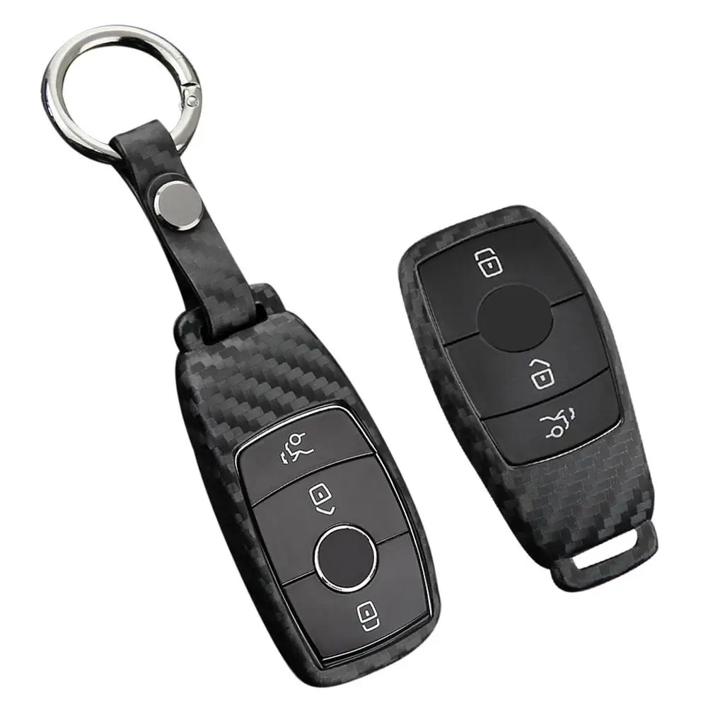 Car Key Case Carbon Fiber Key Cover Auto Key Shell For Mercedes Benz 2017 E-Class E43 W213 E300 E400 Sedan
Car Key Case Carbon Fiber Key Cover Auto Key Shell For Mercedes Benz 2017 E-Class E43 W213 E300 E400 Sedan