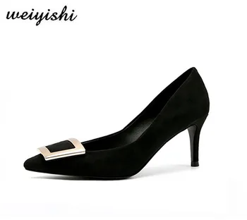 2018 women new fashion shoes. lady shoes, weiyishi brand 026