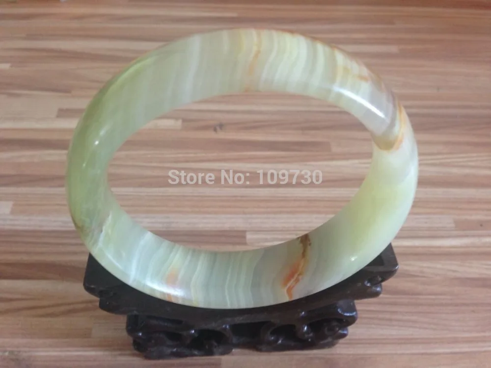 001071 AA GOOD Beautiful Natural HETIAN Jade Chinese Bangle Bracelet 59.5MM AAAA
001071 AA GOOD Beautiful Natural HETIAN Jade Chinese Bangle Bracelet 59.5MM AAAA