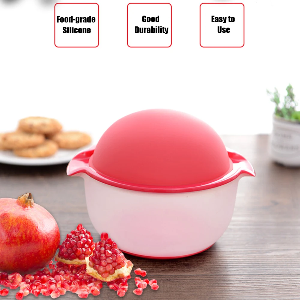 Silicone Pomegranate Peeler Machine Home Kitchen Fruit Tools Gadgets Pomegranate Peeling Bowl Practical Kitchen Accessories
Silicone Pomegranate Peeler Machine Home Kitchen Fruit Tools Gadgets Pomegranate Peeling Bowl Practical Kitchen Accessories