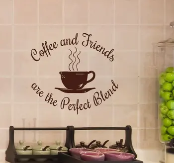 Coffee Shop Wall Decal Windows Vinyl Wall Sticker Quotes Coffee And Friends Are The Perfect Blend Cup Pattern Design DecorSYY689
Coffee Shop Wall Decal Windows Vinyl Wall Sticker Quotes Coffee And Friends Are The Perfect Blend Cup Pattern Design DecorSYY689