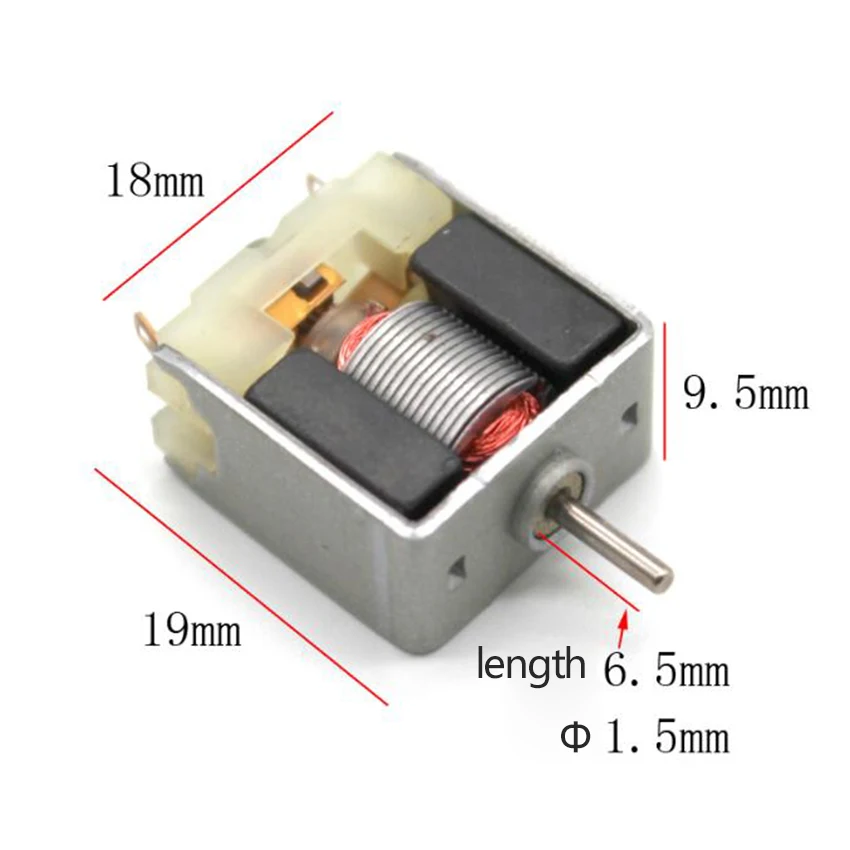bring smart 1pc 020 Micro Motor 3v 6200rpm DC Electric Toy Motor square without cover Small Motor for DIY toy car
bring smart 1pc 020 Micro Motor 3v 6200rpm DC Electric Toy Motor square without cover Small Motor for DIY toy car