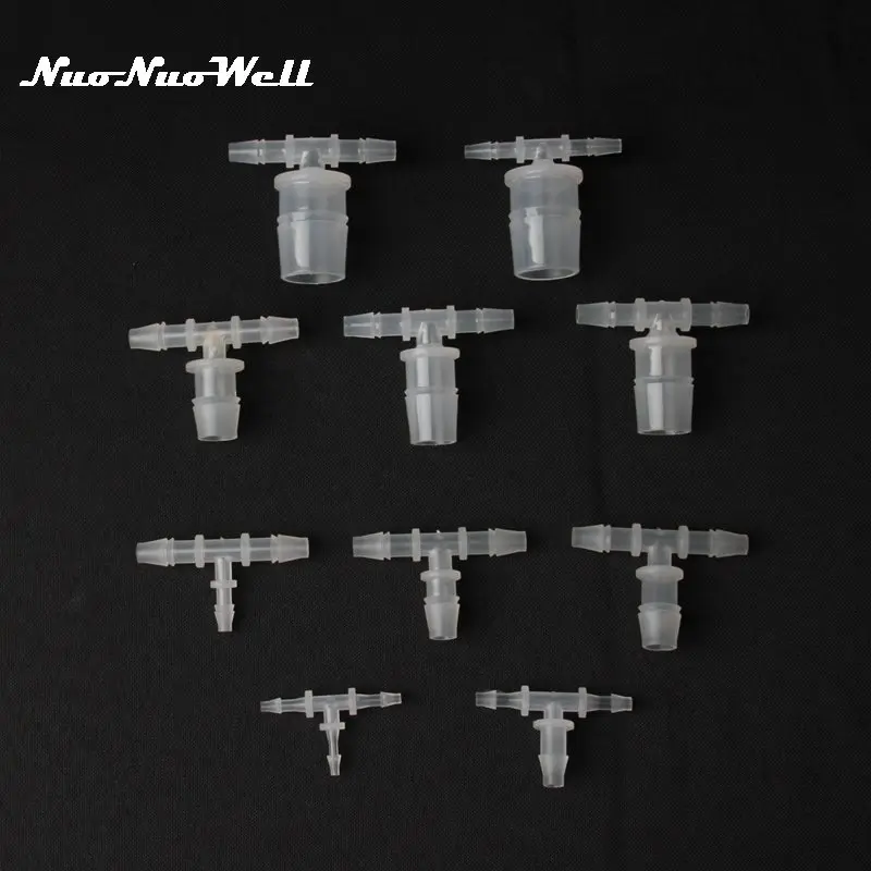4pcs PP 4~20mm Reducing Tee Connector 3 Way Joint Silica gel Soft Hose T-type Adapter For Air Pump Water Pump Connector
4pcs PP 4~20mm Reducing Tee Connector 3 Way Joint Silica gel Soft Hose T-type Adapter For Air Pump Water Pump Connector