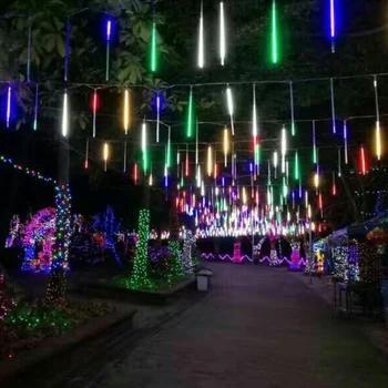 Waterproof 30cm 50cm EU 8 Falling Rain Drop/icicle Snow Fall String LED Meteor Shower Rain Tubes Xmas Party Decor Tree Light
Waterproof 30cm 50cm EU 8 Falling Rain Drop/icicle Snow Fall String LED Meteor Shower Rain Tubes Xmas Party Decor Tree Light