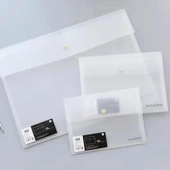 1 Pcs Cute Fashion B5 A5 A3 Transparent Button Closure Folders Document Filing Bag File Folder Stationery Bag Filing Products
1 Pcs Cute Fashion B5 A5 A3 Transparent Button Closure Folders Document Filing Bag File Folder Stationery Bag Filing Products