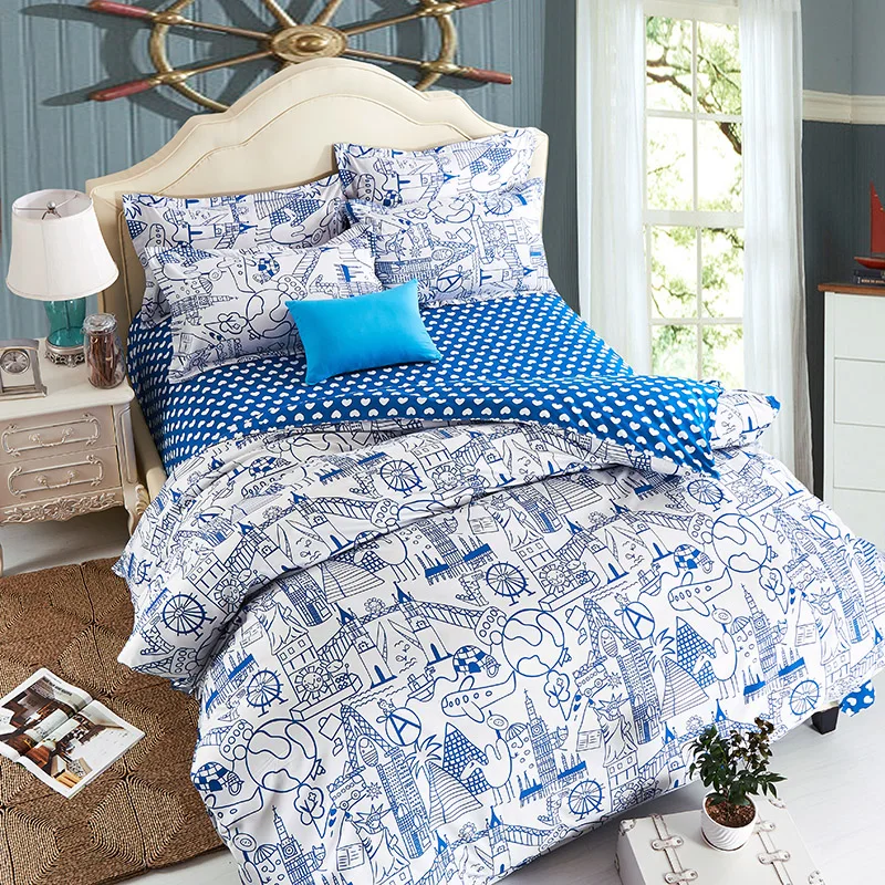Travel round the world Print Dream Bedding,4pc bed Sheet,100% Polyester Outer space star Kids Shark Duvet Cover Set
Travel round the world Print Dream Bedding,4pc bed Sheet,100% Polyester Outer space star Kids Shark Duvet Cover Set