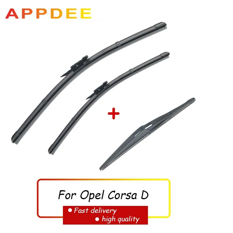 APPDEE Wiper Front Rear Wiper Blades Set For Opel Corsa D 2006-2014 Windshield Windscreen Front Rear Window 26"+16"+12"
APPDEE Wiper Front Rear Wiper Blades Set For Opel Corsa D 2006-2014 Windshield Windscreen Front Rear Window 26"+16"+12"