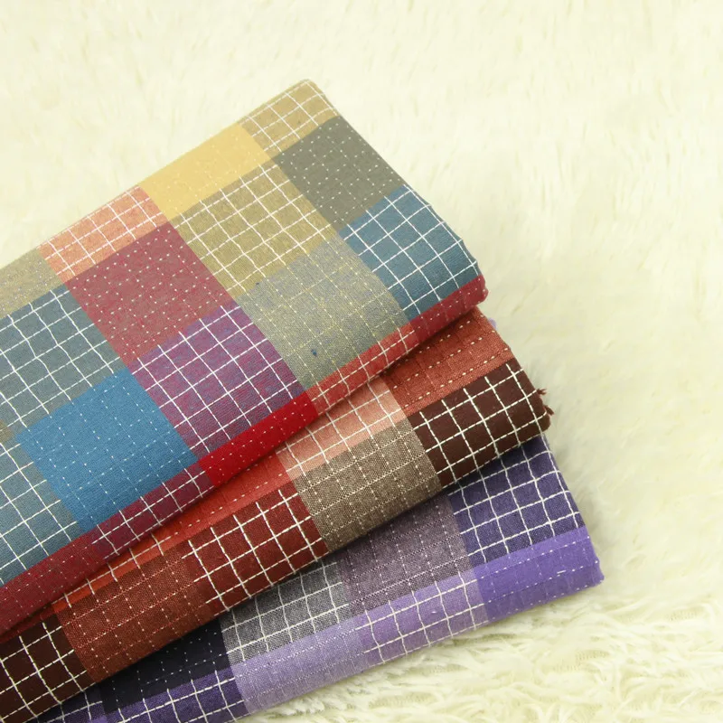 half meter 100% cotton yarn dye plaid fabric, handmade DIY patchwork baby's garment dress cloth A631
half meter 100% cotton yarn dye plaid fabric, handmade DIY patchwork baby's garment dress cloth A631