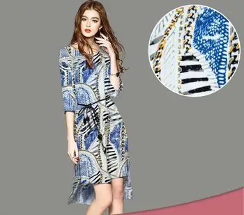 2Meter Printing Irregular Stripe Chiffon Fabric For Apparel Sewing Fashion Women's Dheongsam Wedding Dress Diy Doll
2Meter Printing Irregular Stripe Chiffon Fabric For Apparel Sewing Fashion Women's Dheongsam Wedding Dress Diy Doll