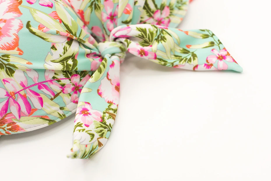 Faerdasi Halter Bikini Set Low Waist Bathing Suits Women Sexy Push Up Beachwear with Tie Side and Center Bow Swimwear Swimsuit 22 Faerdasi Halter Bikini Set Low Waist Bathing Suits Women Sexy Push Up Beachwear with Tie Side and Center Bow Swimwear Swimsuit 22