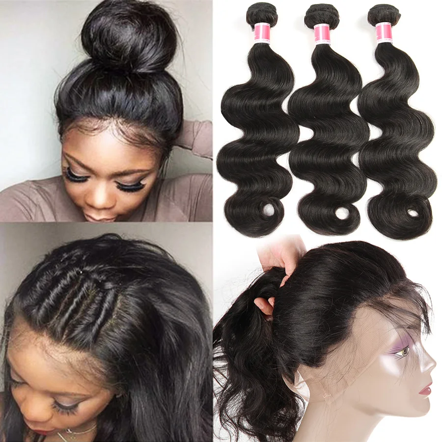 Beautiful Princess 360 Lace Frontal With Bundle Brazilian Body Wave Remy Human Hair Weave 3 Bundles With Frontal Closure
Beautiful Princess 360 Lace Frontal With Bundle Brazilian Body Wave Remy Human Hair Weave 3 Bundles With Frontal Closure