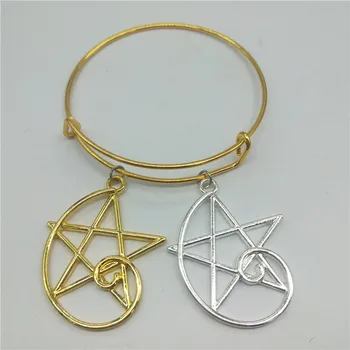 Fashion Fibonacci golden ratio Fibonacci sequence Bangles, wearable math simple five-pointed star wristband women Jewelry
Fashion Fibonacci golden ratio Fibonacci sequence Bangles, wearable math simple five-pointed star wristband women Jewelry