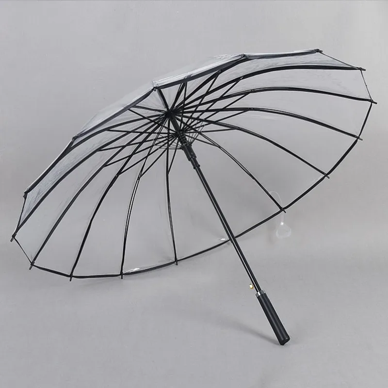 16k Good quality POE Transparent Umbrella Rain men Umbrella Parasol Women Umbrella Rain Women Cute Clear
16k Good quality POE Transparent Umbrella Rain men Umbrella Parasol Women Umbrella Rain Women Cute Clear