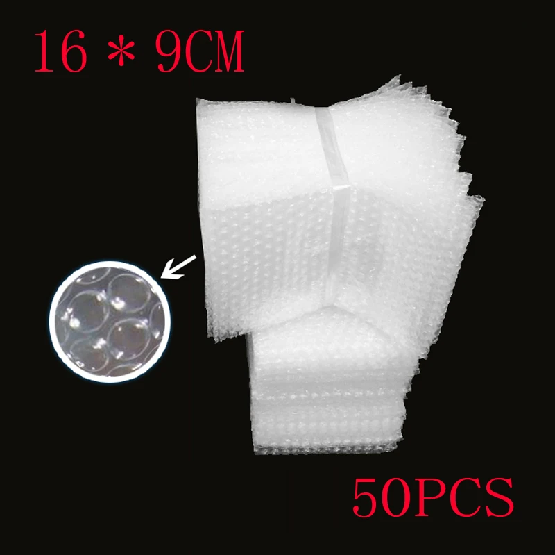 50 Pieces Size 160x90mm Plastic Wrap Envelope white Bubble packing Bag PE clear bubble bag Shockproof bag double film bubble bag
50 Pieces Size 160x90mm Plastic Wrap Envelope white Bubble packing Bag PE clear bubble bag Shockproof bag double film bubble bag
