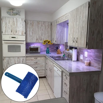 1pc Wood Graining Grain Rubber With Handle Home Improvement Patin Painting Effects DIY Wall Decoration Tools
1pc Wood Graining Grain Rubber With Handle Home Improvement Patin Painting Effects DIY Wall Decoration Tools