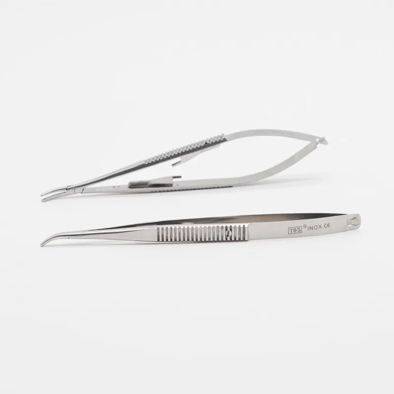 Surgical Orthodontic Implant Castroviejo Needle Holders 14cm Curved Plier Dental
Surgical Orthodontic Implant Castroviejo Needle Holders 14cm Curved Plier Dental