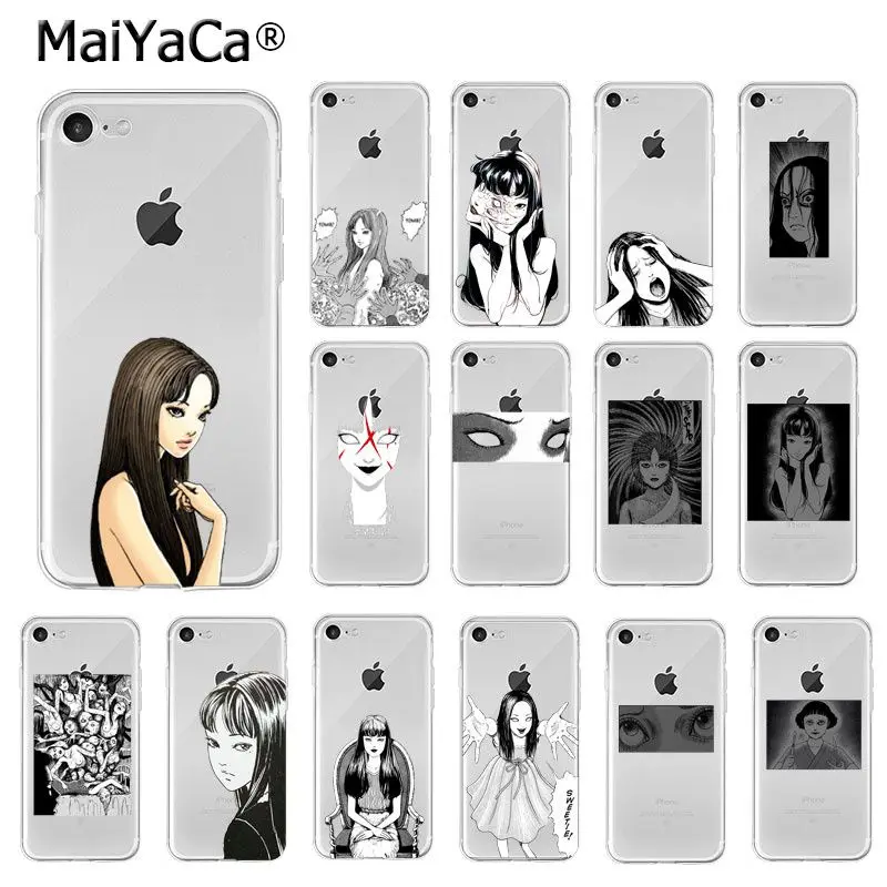 MaiYaCa Japanese horror comic Tomie Junji Itou TPU Soft Phone Case Cover for iPhone 6S 6plus 7 7plus 8 8Plus X Xs MAX 5 5S XR
MaiYaCa Japanese horror comic Tomie Junji Itou TPU Soft Phone Case Cover for iPhone 6S 6plus 7 7plus 8 8Plus X Xs MAX 5 5S XR