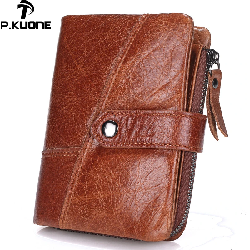 2018 New Genuine Leather Men's Wallet Man Buckle Short Coin Purse Brand Male Zipper Oil wax Wallet Multifunction Small Wallets
2018 New Genuine Leather Men's Wallet Man Buckle Short Coin Purse Brand Male Zipper Oil wax Wallet Multifunction Small Wallets