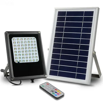7 Color Changing Remote Control Flood Light 6V 6W Solar Power 56 LED Floodlight Outdoor Landscape Garden Spotlight
7 Color Changing Remote Control Flood Light 6V 6W Solar Power 56 LED Floodlight Outdoor Landscape Garden Spotlight