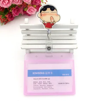 1pc Plastic Badge Holder With Retractable Reels Clip Cartoon Character Office Business Factory Supplies
1pc Plastic Badge Holder With Retractable Reels Clip Cartoon Character Office Business Factory Supplies