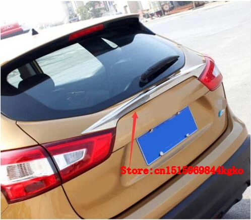 ACCESSORIES FIT FOR nissan QASHQAI J11 2014-2016 CHROME REAR TRUNK HATCH LIFTGATE DOOR SOPILER COVER MOLDING BAR STRIP
ACCESSORIES FIT FOR nissan QASHQAI J11 2014-2016 CHROME REAR TRUNK HATCH LIFTGATE DOOR SOPILER COVER MOLDING BAR STRIP