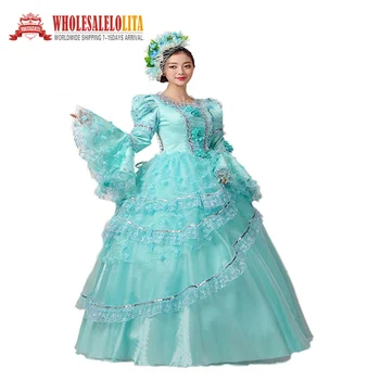 New 18th Century Civil War Southern Belle Masquerade Ball Gown Reenactment Women Clothing
New 18th Century Civil War Southern Belle Masquerade Ball Gown Reenactment Women Clothing