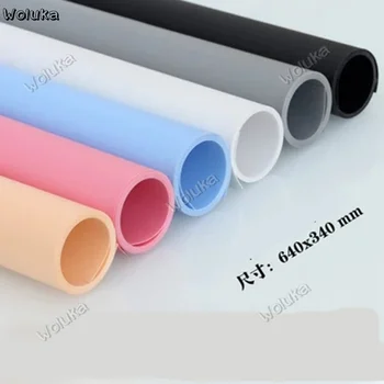 35CM Studio background piece pure black and white shooting box PVC bottom cloth color paper photo props CD50 T03 
35CM Studio background piece pure black and white shooting box PVC bottom cloth color paper photo props CD50 T03