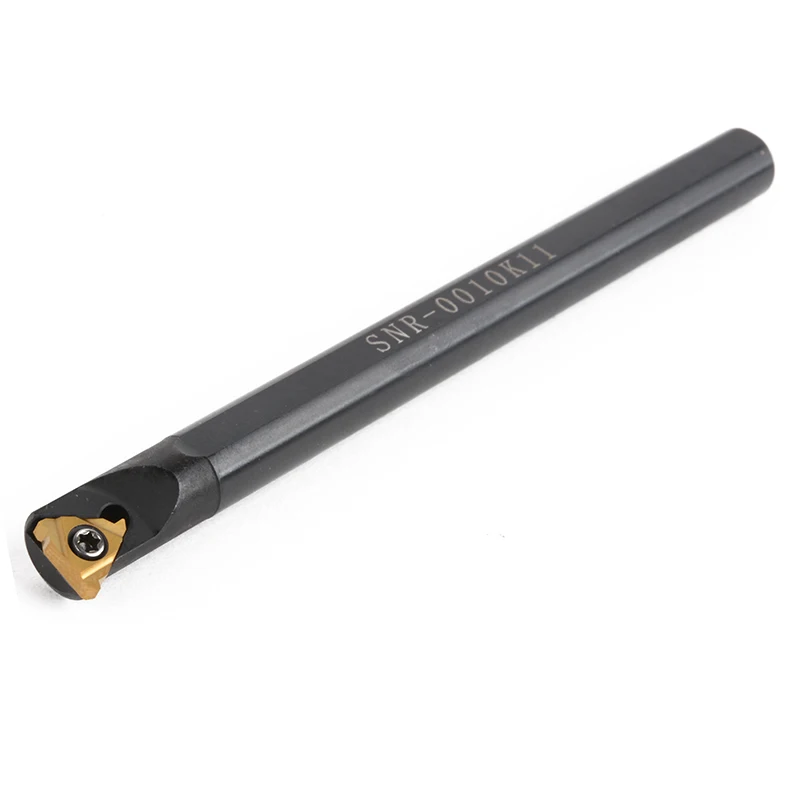 1 Set CNC Lathe Turning Tool Durable Internal Threading Tools SNR0010K11 Boring Bar 10 x 125mm + 11IR A60 Carbide Insert