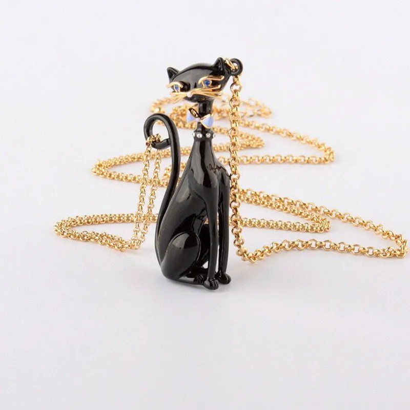 Amybaby High Quality Luxury Fashion Enamel Glaze Black Cute Cats Stud Earrings Necklace Jewelry For Party
Amybaby High Quality Luxury Fashion Enamel Glaze Black Cute Cats Stud Earrings Necklace Jewelry For Party