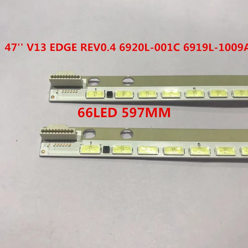 5PCS FOR Hisense LED47K560J3D for konka LED47R6100DE/FOR SONY KDL-47R500A backlight 597MM 66LEDS | Освещение
