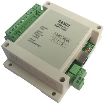 Ethernet 16 optical coupling isolation digital input data acquisition module network acquisition MODBUS TCPIP
Ethernet 16 optical coupling isolation digital input data acquisition module network acquisition MODBUS TCPIP