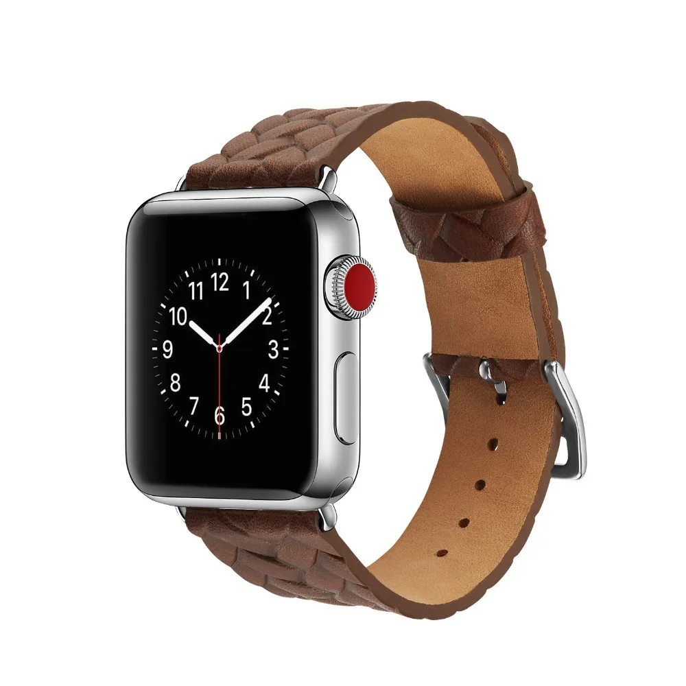 Analog Braids Style Band For Apple Watch Strap 38mm 42mm Bracelet For iWatch Watchband 40mm 44mm Series 1 2 3 4 Genuine Leather
Analog Braids Style Band For Apple Watch Strap 38mm 42mm Bracelet For iWatch Watchband 40mm 44mm Series 1 2 3 4 Genuine Leather