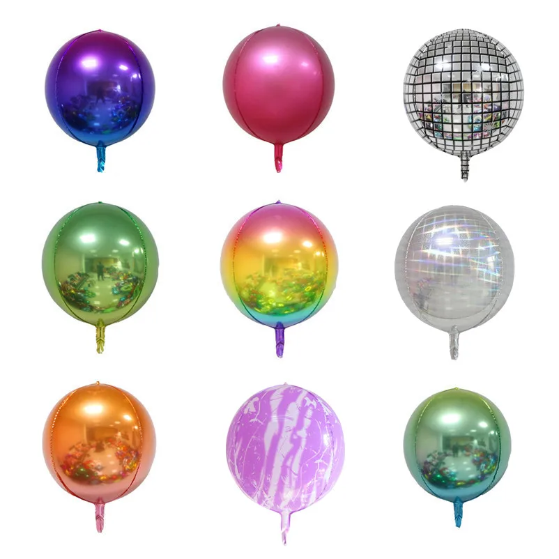 1 Pcs 22inch Gradient Color 4D Disco Helium Balloon Birthday Wedding Party Decoration Balloon Photo Props Baby Shower Kids Toys
1 Pcs 22inch Gradient Color 4D Disco Helium Balloon Birthday Wedding Party Decoration Balloon Photo Props Baby Shower Kids Toys