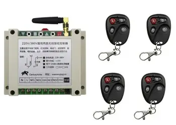 best prcie AC220V 250V 380V 30A 2CH Wireless RF Remote Control Switch 4x Transmitter+1*Receiver for Appliances Gate Garage Door
best prcie AC220V 250V 380V 30A 2CH Wireless RF Remote Control Switch 4x Transmitter+1*Receiver for Appliances Gate Garage Door