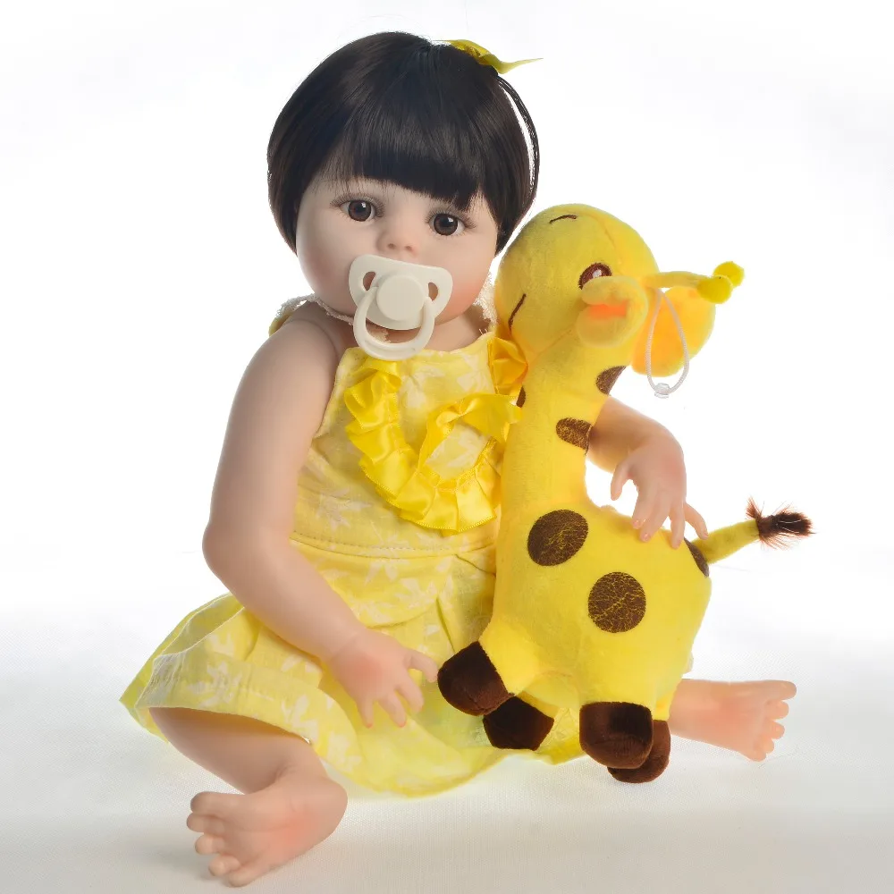 57cm reborn Full body soft Silicone babies sale doll Realistic vinyl Newborn Princess toddler boneca Play House toys collection
57cm reborn Full body soft Silicone babies sale doll Realistic vinyl Newborn Princess toddler boneca Play House toys collection